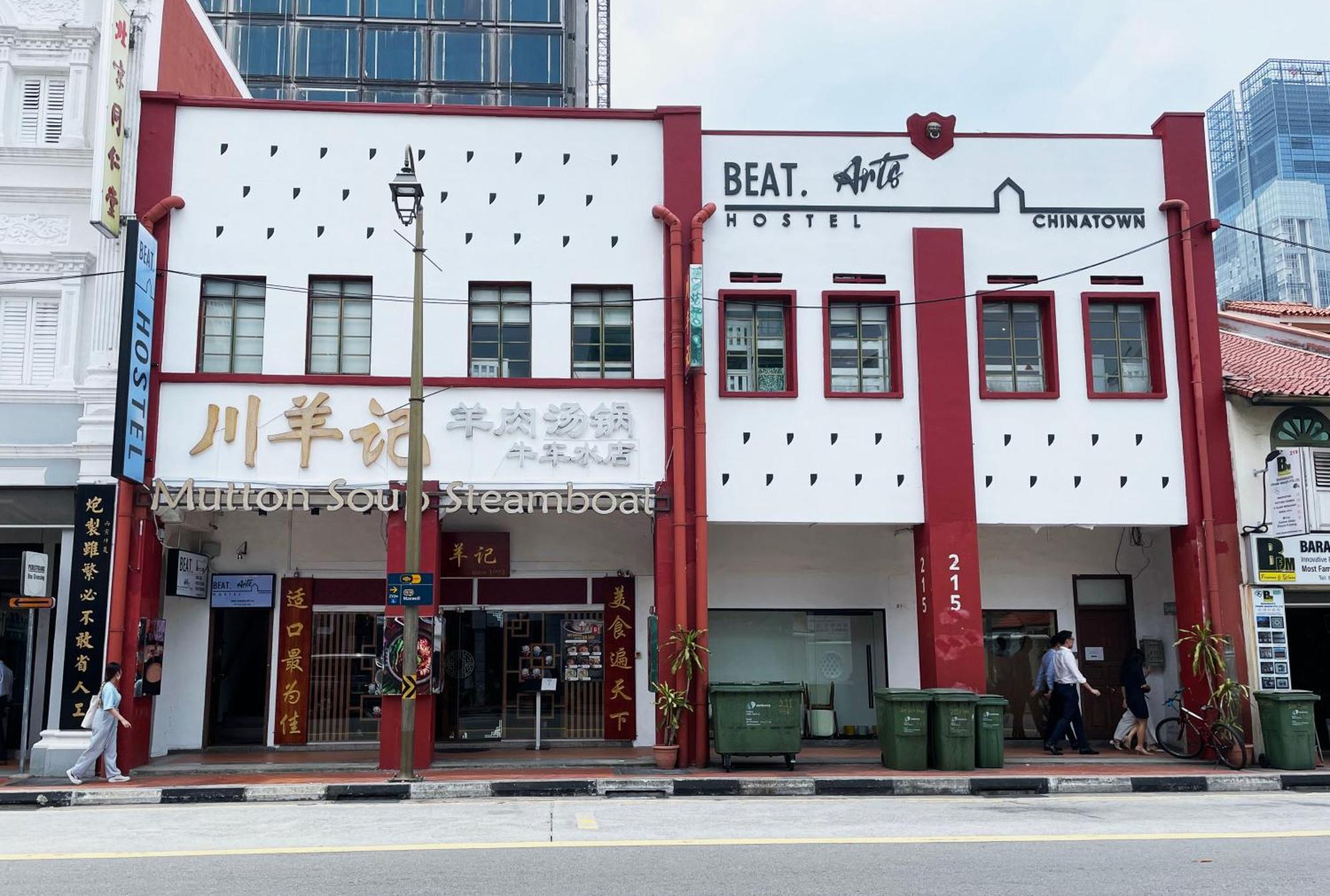 Beat Arts Hostel At Chinatown Singapore Exterior foto